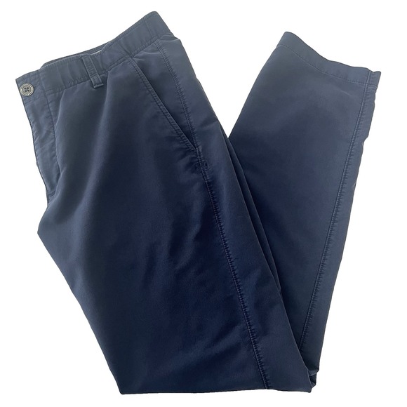Under Armour Men's Pants 36x30 Blue Golf Chino Match Play Tapered Leg Stretch - Picture 1 of 12